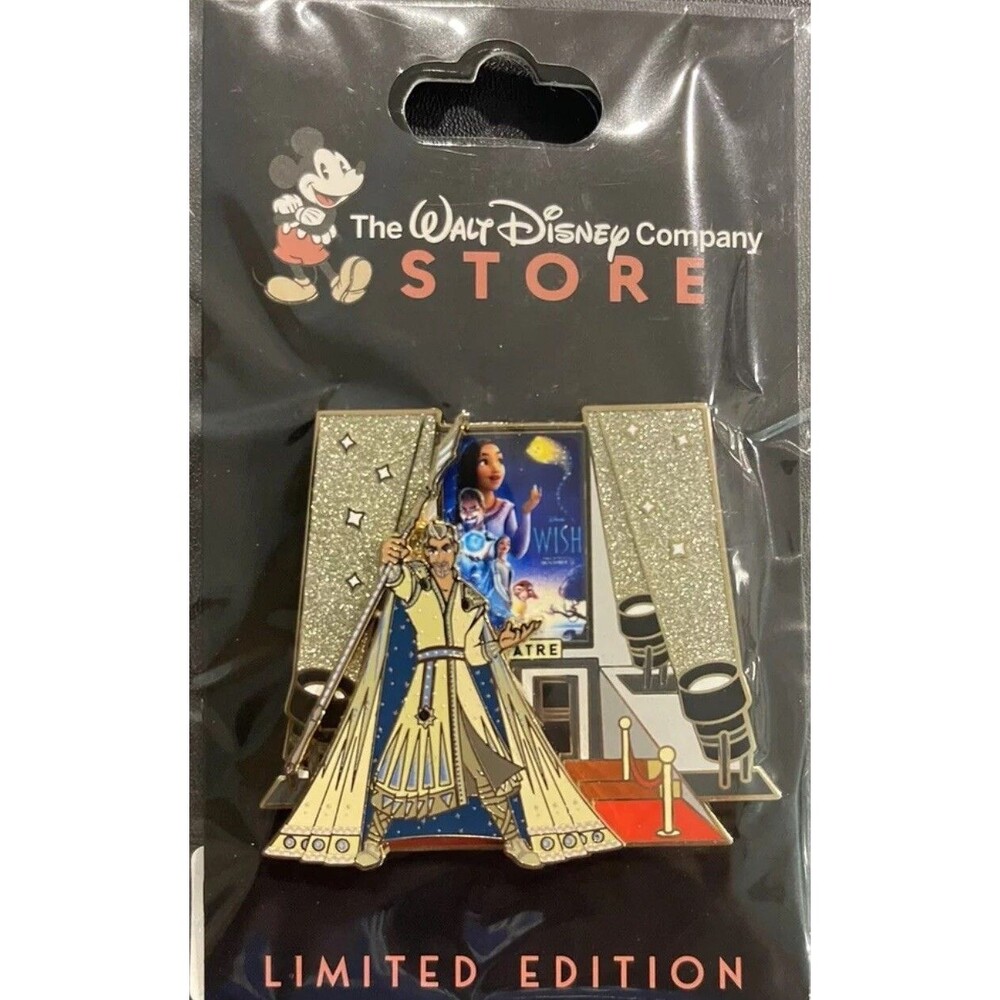 D23 2024 DEC Disney Pin Villains Premiere Season King Magnifico LE 300